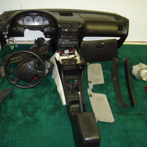 95 GSR Dash, Wheel, Console