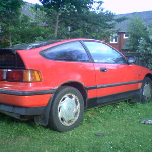 my crx; after a little polish