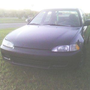 close up, 4dr civic