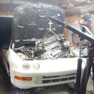 installing engine