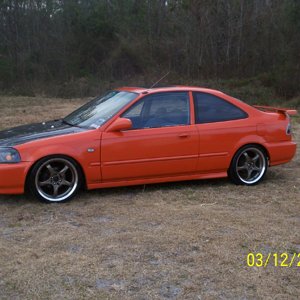 My Orange 96 Civic