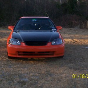 My Orange 96 Civic