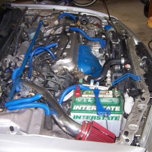my accord... im moving the battery to the trunk soon..