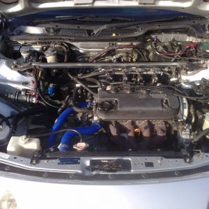 Teg zx converted from twin carb to ITBs