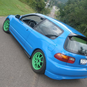 1995 B16 Civic Hatchback.